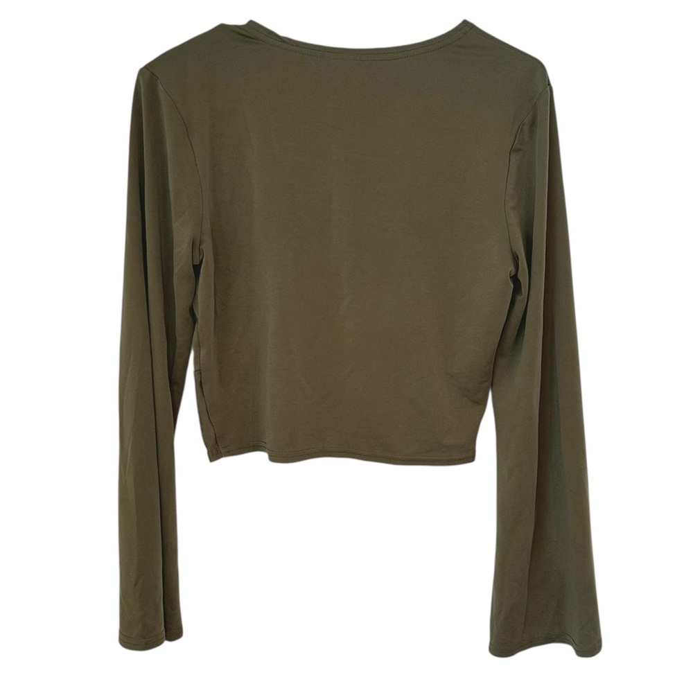 Fabletics Twist Front Top Green M - Picture 5 of 5
